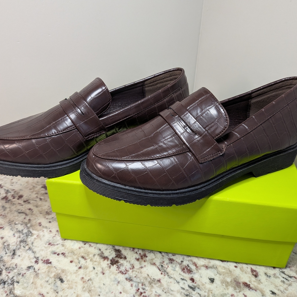 Brown Leather Loafers